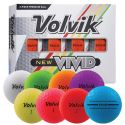 Volvik New VIVID Matte Finish Golf Balls 2022