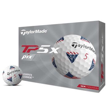 Taylor Made Limited Edition TP5x Pix USA Golf Balls 2021
